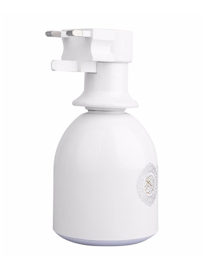 Equantu Quran LED Lamp Speaker 60W | Built-in Audio Speaker with Soft LED Light | Multi-Function Night Lamp with Clear Sound | Home, Bedroom & Study Use – White - Image 4